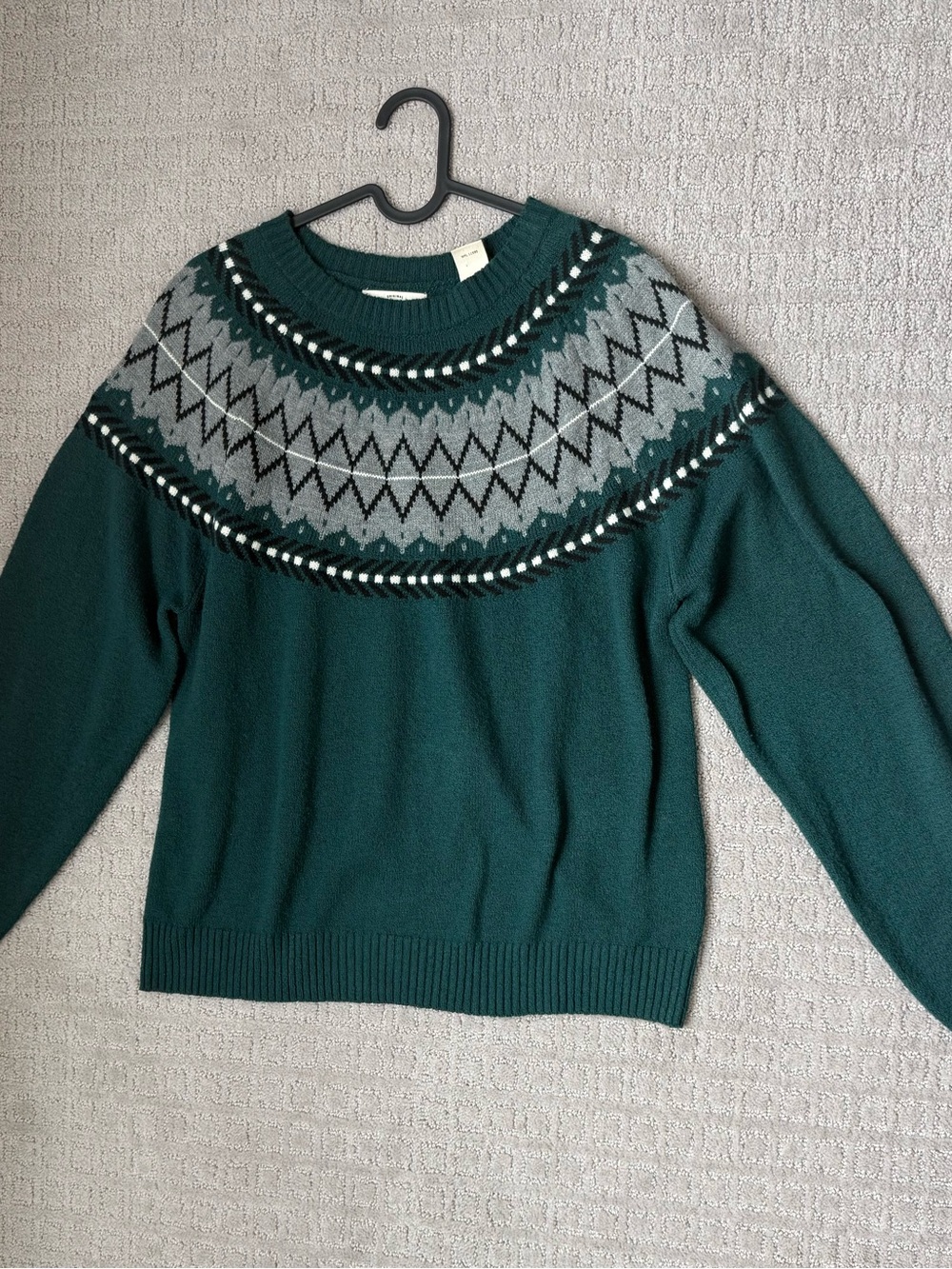Green Crewneck Sweater